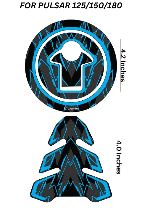 Tank Pad Compatible with Pulsar 125/150/180 | Size 4.0 Inches, Pack Of 1